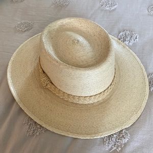Anthropologie Tan Straw Hat